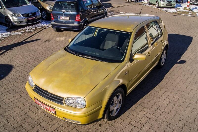 Gold Gebraucht 1998 VW Golf IV Comfortline Limousine | 999 € (Superpreis) - Bild 1/4
