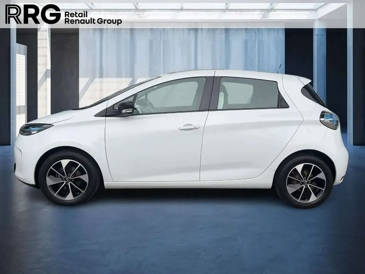 Gebraucht Renault Zoe Life 42 kW (58 PS) 2019 Gletscherweiss Kleinwagen