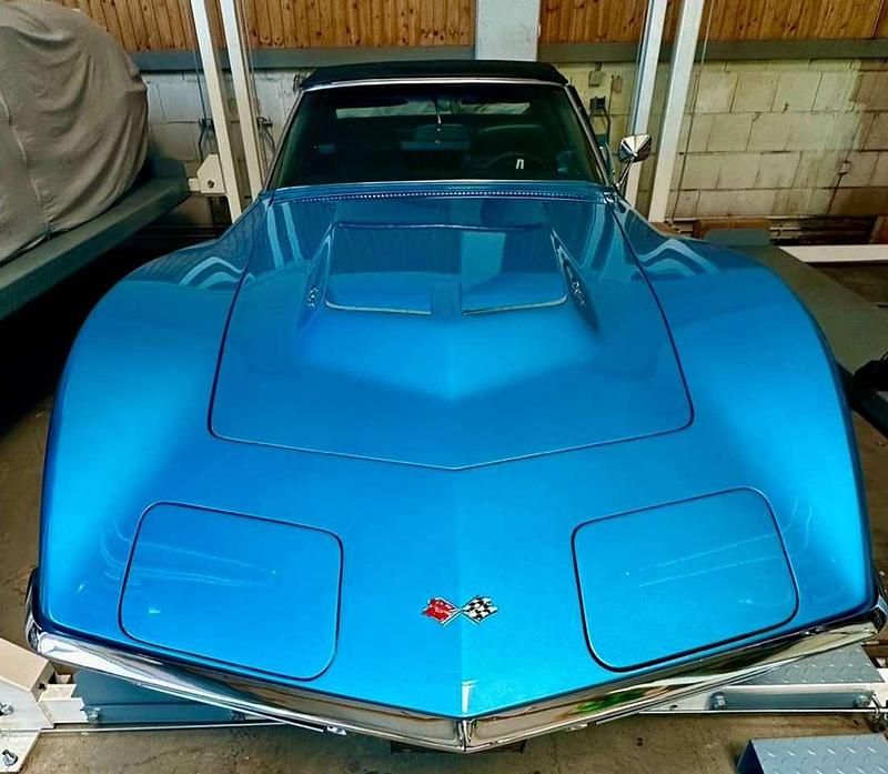 Blau Gebraucht 1969 Corvette C3 Cabrio | 84.500 € - Bild 1/4
