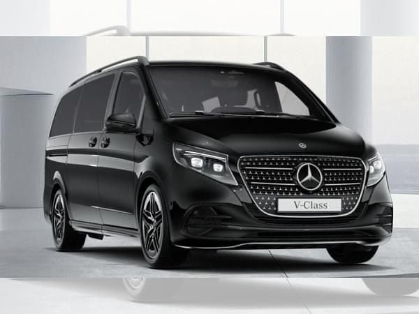 Schwarz (obsidianschwarz metallic) Neu 2025 Mercedes V300 Avantgarde Van / Kleinbus | 104.720 € (Etwas zu teuer) - Bild 1/4