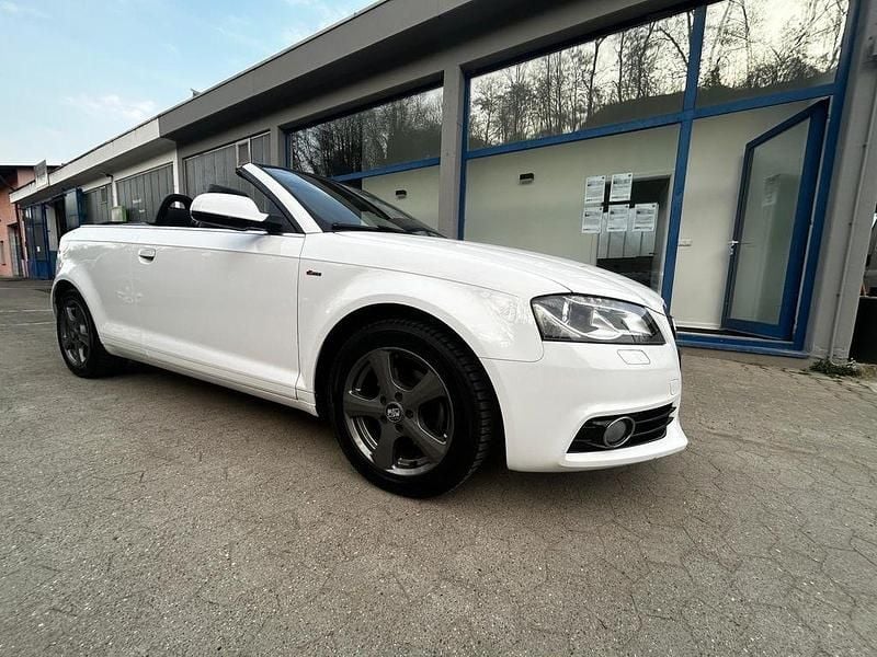 Gebraucht Audi A3 Cabriolet S-Line 140 PS (102 kW) 2013 Weiß Cabrio