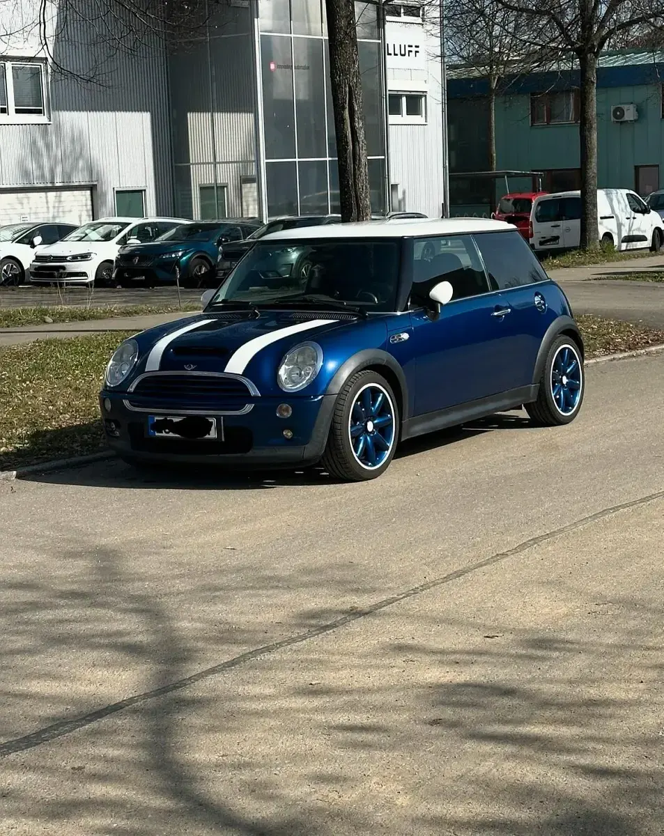Käytetty Mini Cooper S 163 HP (119 kW) 2003 Sininen Viistoperä