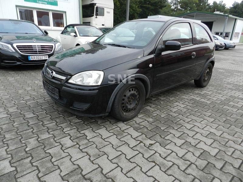 Gebraucht Opel Corsa Eco 60 PS (44 kW) 2003 Schwarz Limousine
