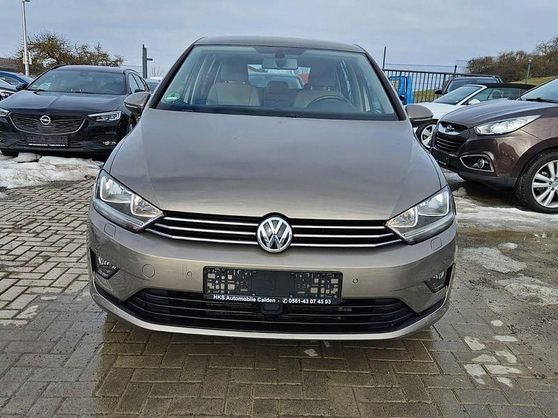Gebraucht VW Golf Sportsvan Comfortline 150 PS (110 kW) 2014 Gold Van / Kleinbus