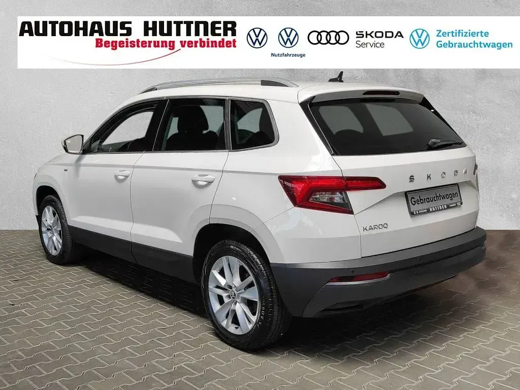 Gebraucht Skoda Karoq Ambition 150 PS (110 kW) 2021 Candyweiß SUV