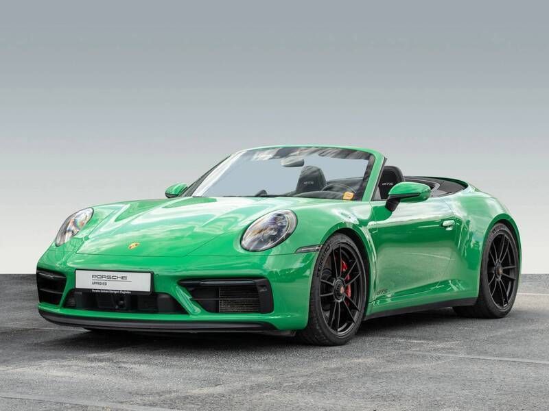 Pythongrün Gebraucht 2023 Porsche 911 Carrera 4 GTS Cabrio | 169.900 € (Fairer Preis) - Bild 1/4