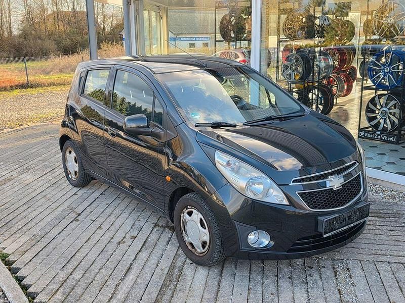 Gebraucht Chevrolet Spark LS 68 PS (50 kW) 2010 Schwarz Kleinwagen