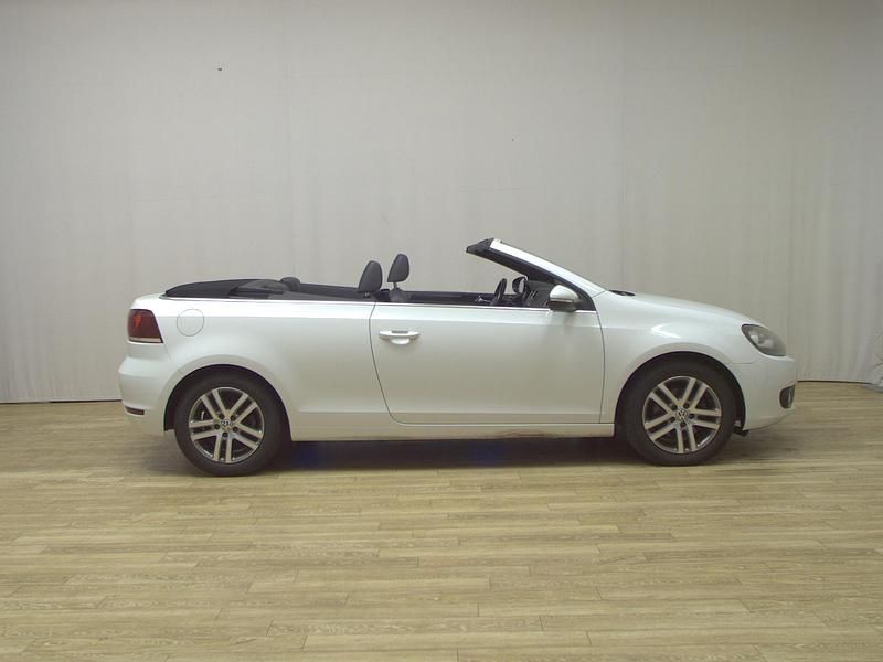 Pure white Gebraucht 2012 VW Golf VI Cabrio | 4.790 € (Superpreis) - Bild 1/4
