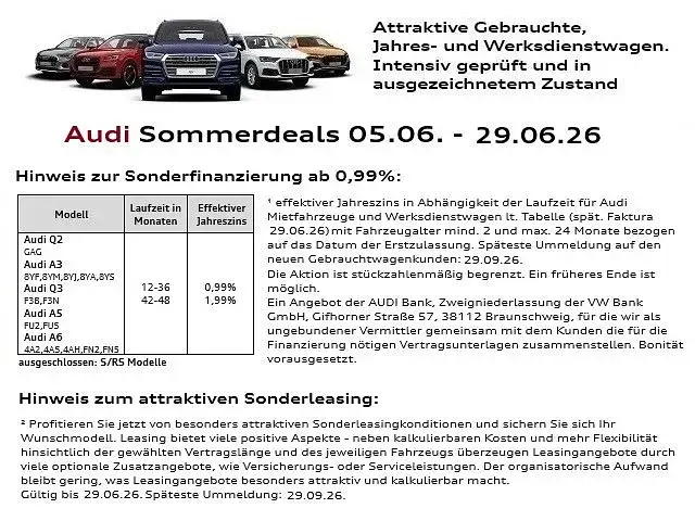 Gebraucht Audi A5 204 PS (150 kW) 2025 Blau Kombi