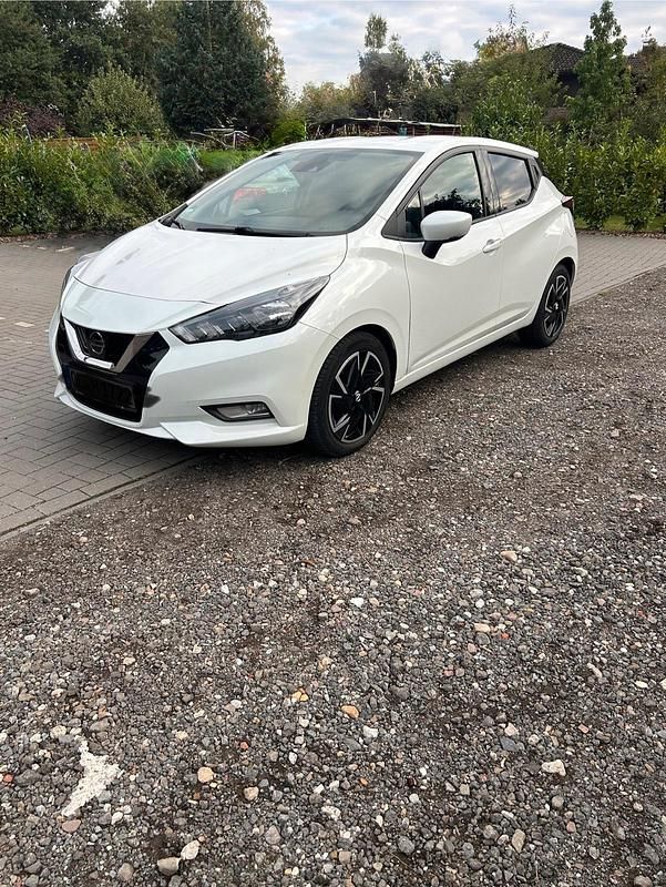 Weiß Gebraucht 2021 Nissan Micra Kleinwagen | 11.500 € (Guter Preis) - Bild 1/4