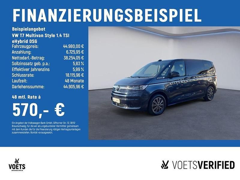 Gebraucht VW Multivan Style 150 PS (110 kW) 2022 Blau Van