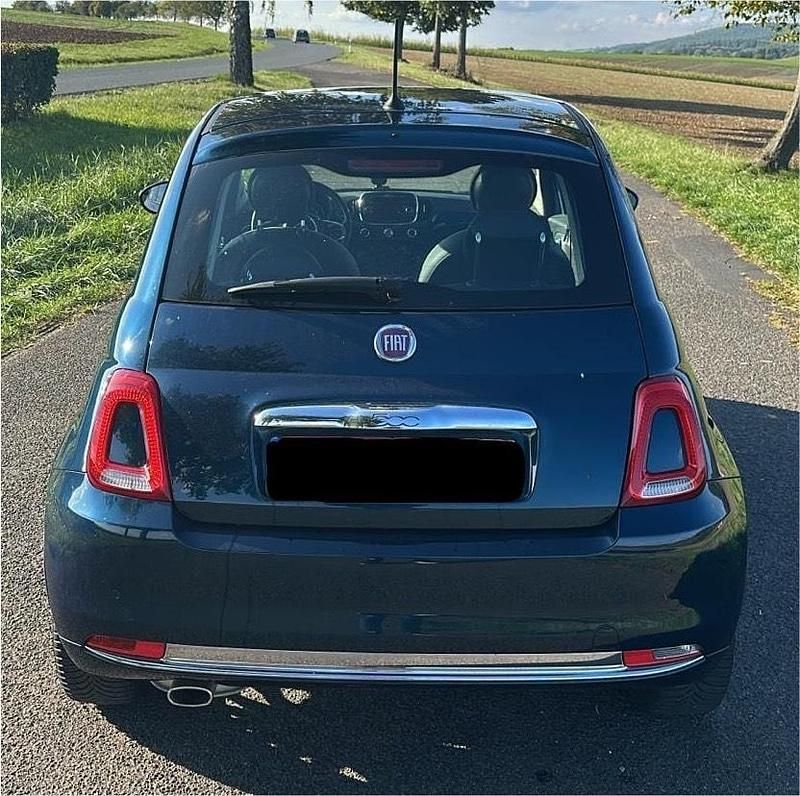 Gebraucht Fiat 500 Lounge 69 PS (50 kW) 2016 Blau Kleinwagen