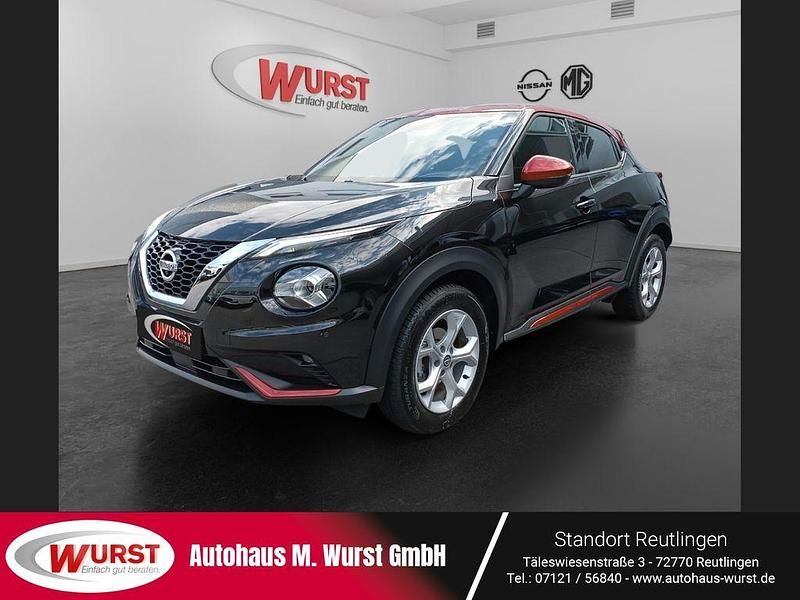 Schwarz Gebraucht 2021 Nissan Juke N-Connecta SUV | 18.490 € (Fairer Preis) - Bild 1/4