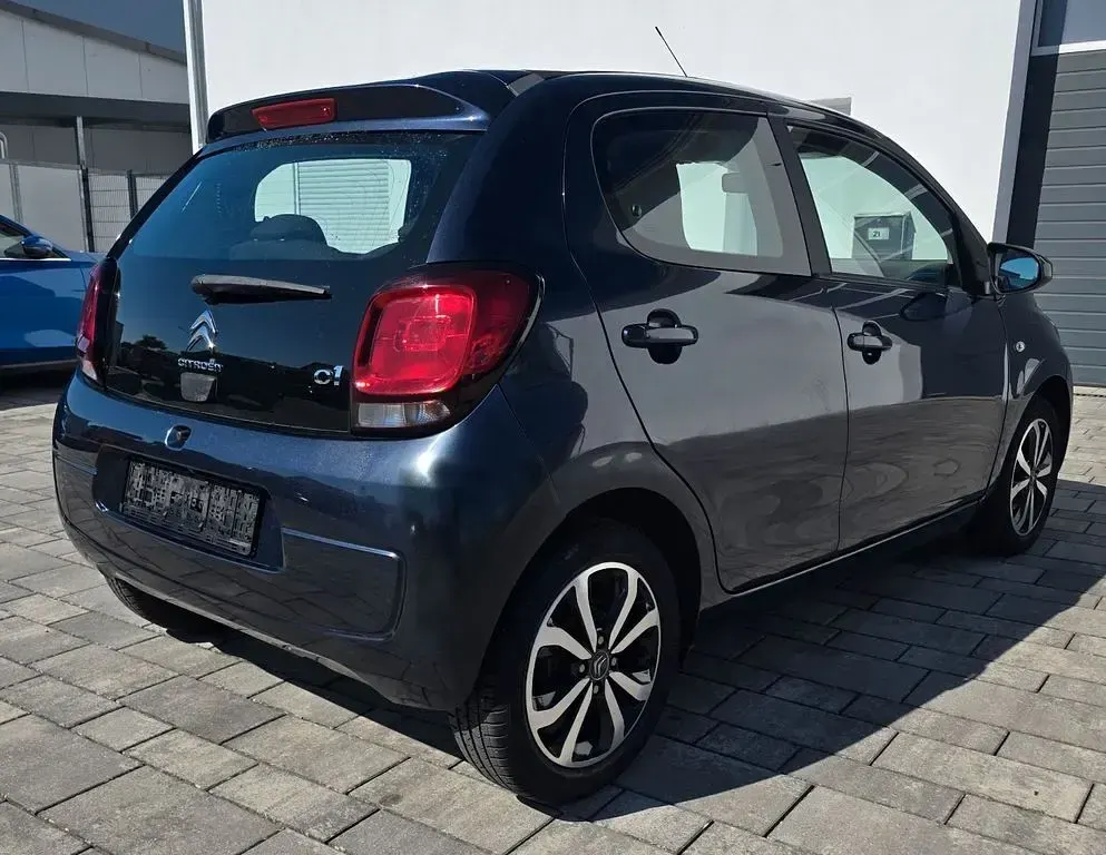 Gebraucht Citroën C1 PureTech 82 PS (60 kW) 2018 Blau Kleinwagen