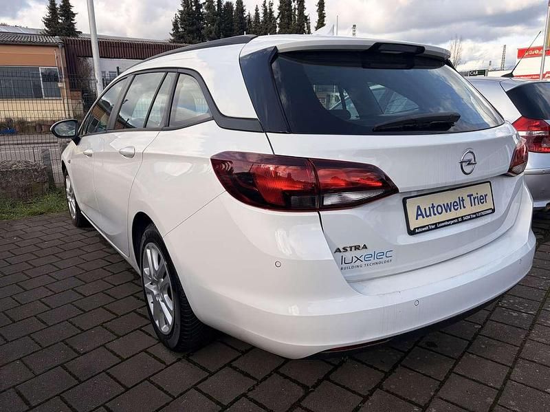 Gebraucht Opel Astra 110 PS (80 kW) 2018 Weiß Kombi