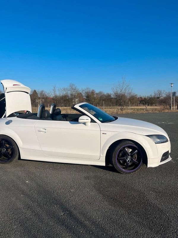 Gebraucht Audi TT Roadster 211 PS (155 kW) 2010 Weiß Cabrio