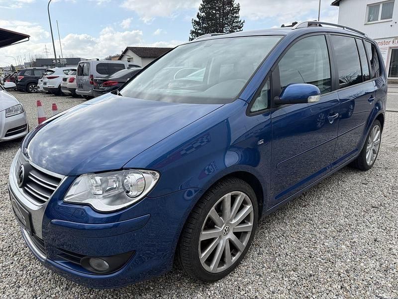 Gebraucht VW Touran Highline 170 PS (125 kW) 2008 Blau Van / Kleinbus