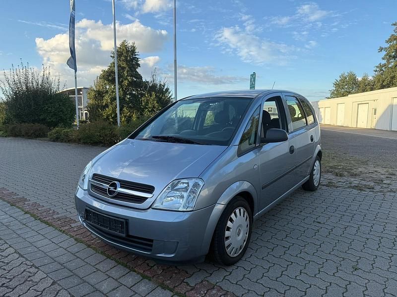 Grau Gebraucht 2004 Opel Meriva Van / Kleinbus | 2.150 € (Fairer Preis) - Bild 1/4