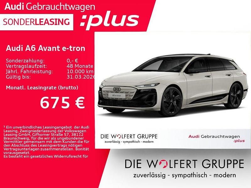Siambeige metallic Gebraucht 2025 Audi A6 e-tron Ambiente Kombi | 79.784 € - Bild 1/4