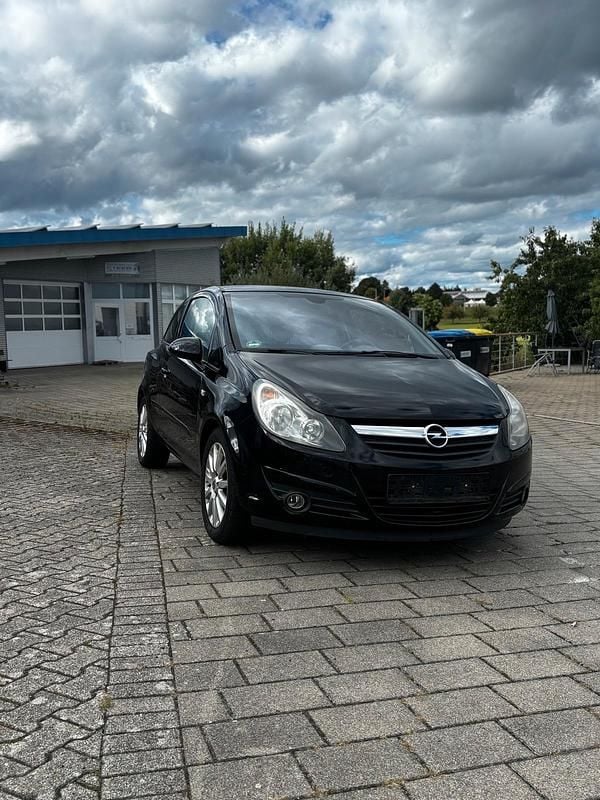 Schwarz Gebraucht 2008 Opel Corsa Kleinwagen | 1.800 € (Guter Preis) - Bild 1/4