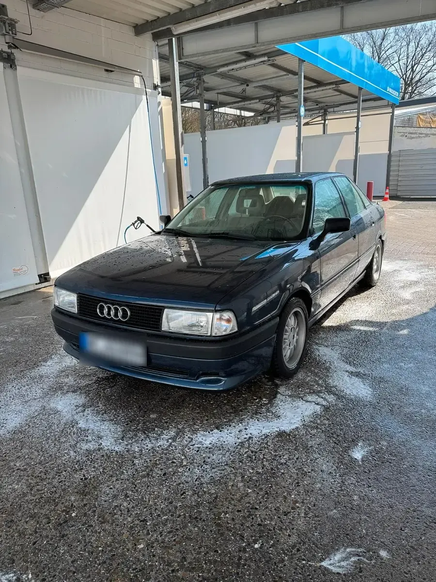 Gebraucht Audi 80 Sport 112 PS (82 kW) 1989 Blau Limousine