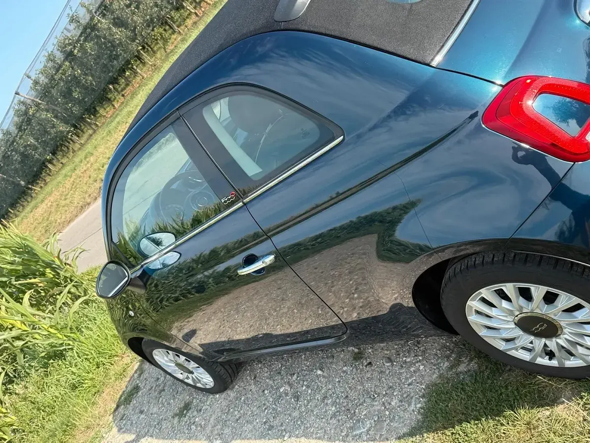 Gebraucht Fiat 500C 69 PS (50 kW) 2016 Blau Cabrio