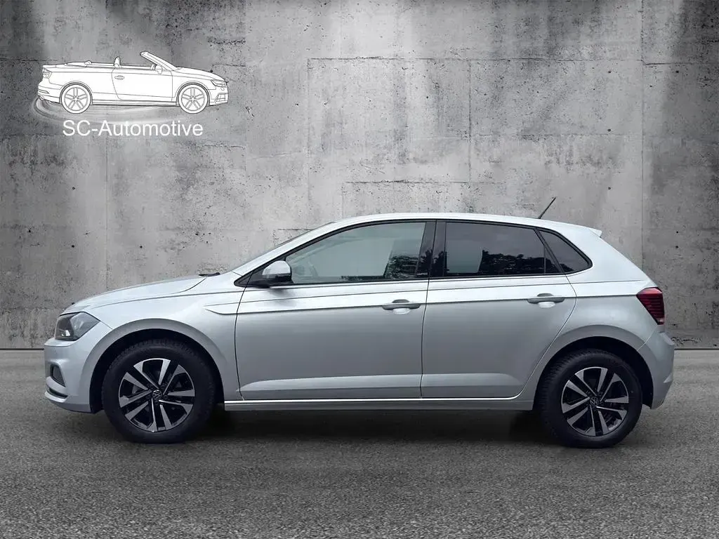 Gebraucht VW Polo United 95 PS (69 kW) 2021 Silber Kleinwagen