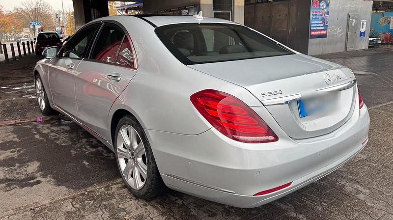 Silber Gebraucht 2014 Mercedes S350 Limousine | 21.800 € (Teuer) - Bild 1/4