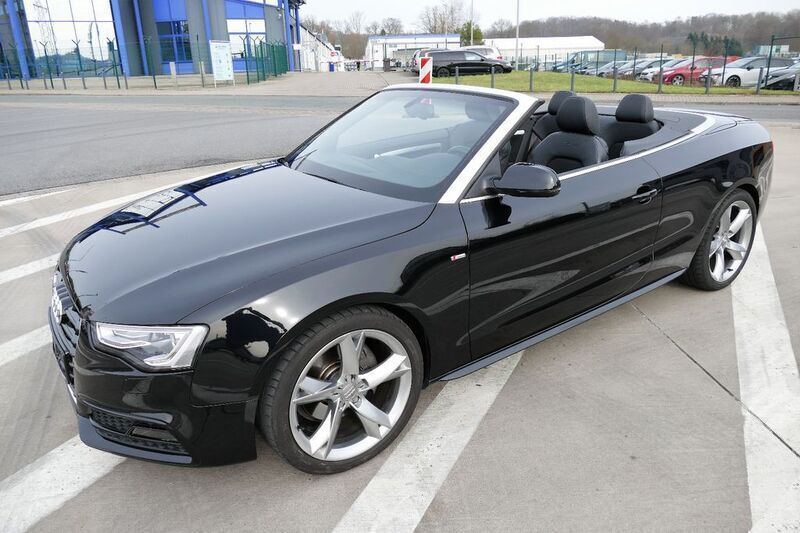 Schwarz Gebraucht 2014 Audi A5 Cabriolet S-Line Cabrio | 23.990 € (Teuer) - Bild 1/4
