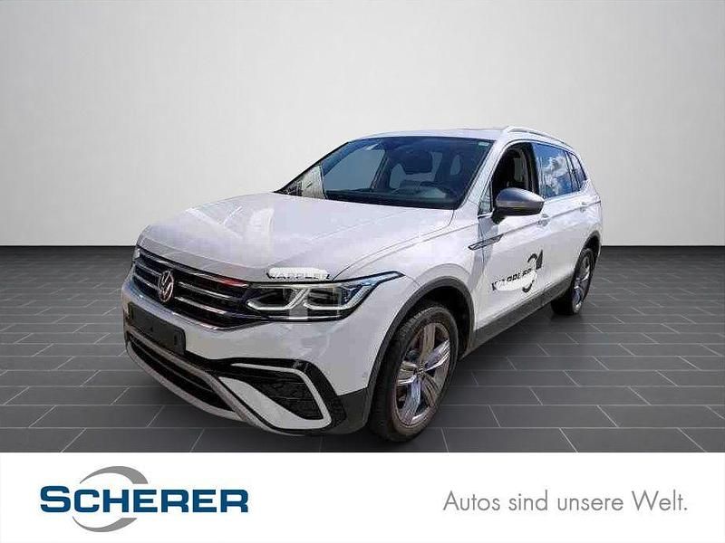 Pure white Gebraucht 2022 VW Tiguan Allspace SUV | 34.500 € (Guter Preis) - Bild 1/4