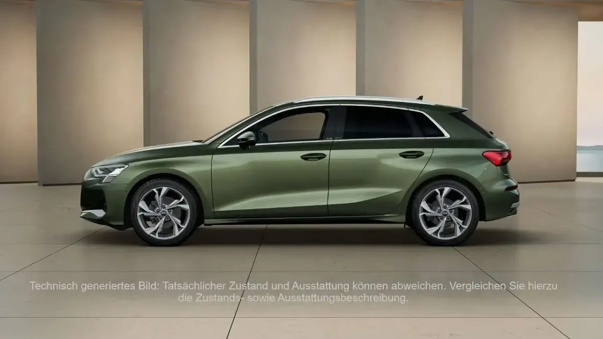 Second-hand Audi A3 Advanced Plus 116 CP (85 kW) 2025 Verde Berlinǎ