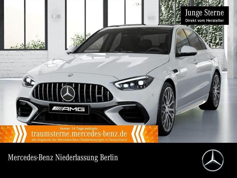 Weiß Gebraucht 2024 Mercedes C63 AMG Premium Plus Limousine | 81.990 € (Guter Preis) - Bild 1/3