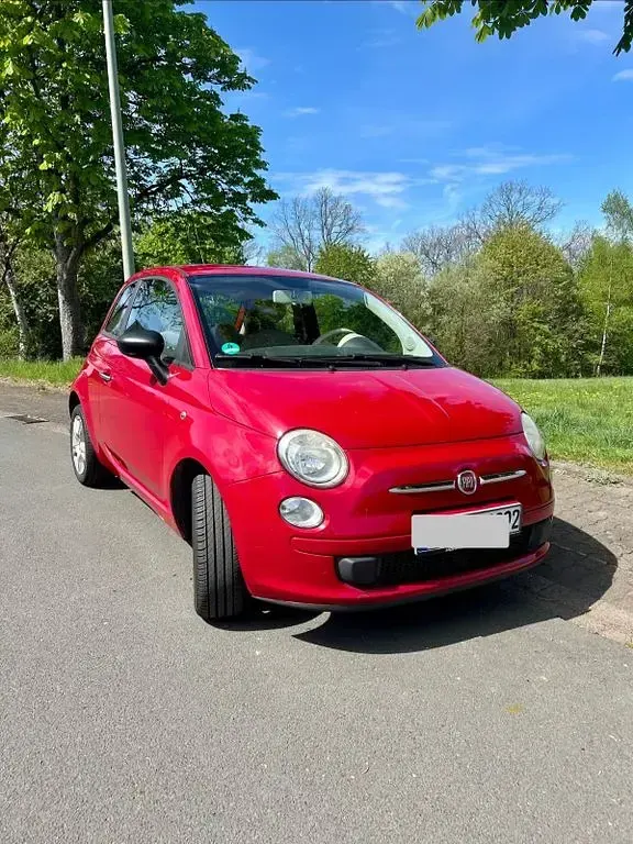 Gebraucht Fiat 500 Pop 69 PS (50 kW) 2008 Rot Kleinwagen