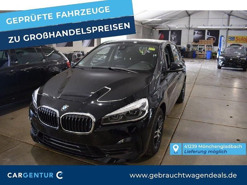 Schwarz 2 Gebraucht 2021 BMW 218 Active Tourer Advantage Van / Kleinbus | 16.890 € - Bild 1/2