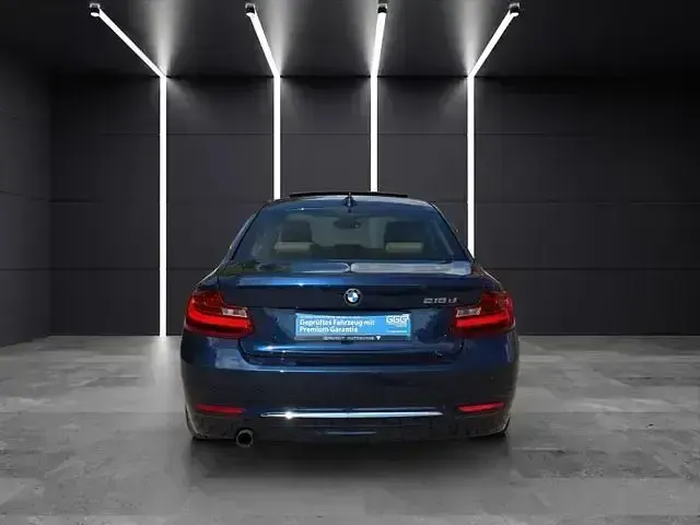 Gebraucht BMW 218 Luxury Line 150 PS (110 kW) 2017 Blau Coupé