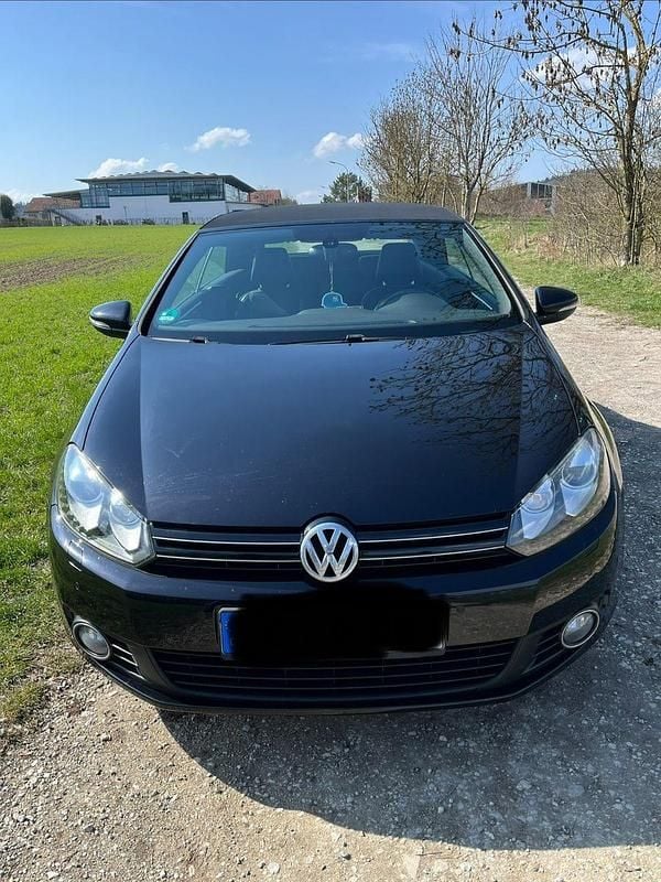 Gebraucht VW Golf Cabriolet 160 PS (117 kW) 2012 Schwarz Cabrio