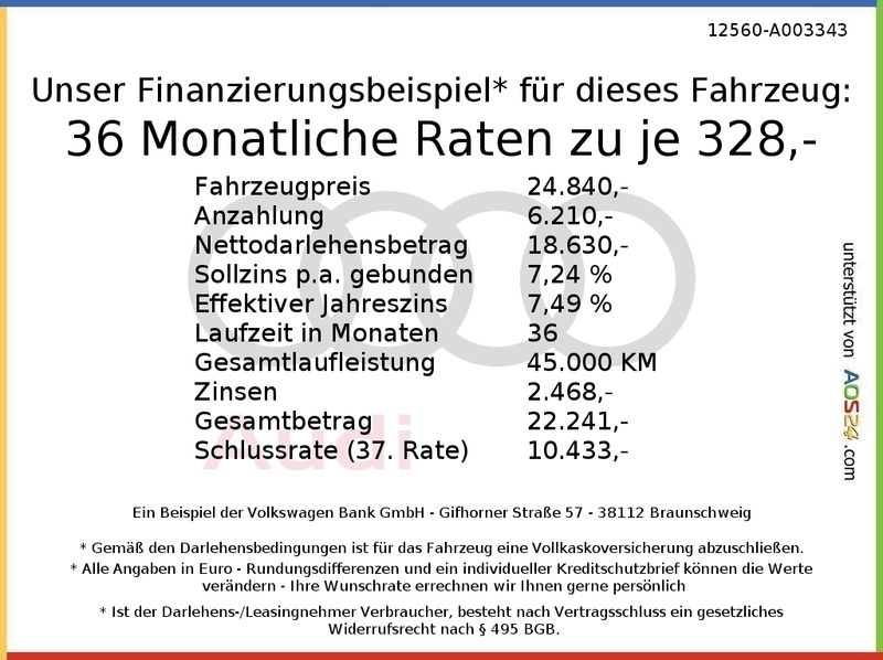 Brillantschwarz Gebraucht 2021 Audi A4 Ambiente Kombi | 24.840 € (Guter Preis) - Bild 1/1