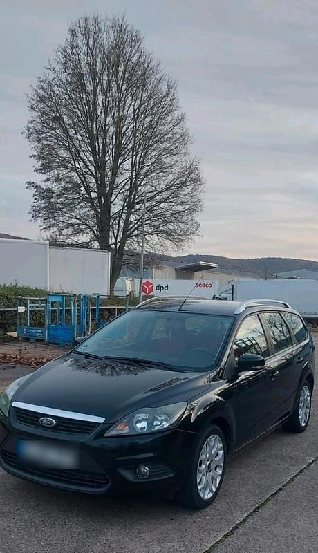 Schwarz Gebraucht 2008 Ford Focus Limousine | 3.100 € (Fairer Preis) - Bild 1/4
