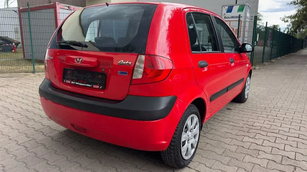 Gebraucht Hyundai Getz 67 PS (49 kW) 2007 Rot Kleinwagen