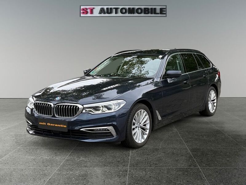 Blau Gebraucht 2020 BMW 520 Luxury Line Limousine | 27.490 € (Superpreis) - Bild 1/4