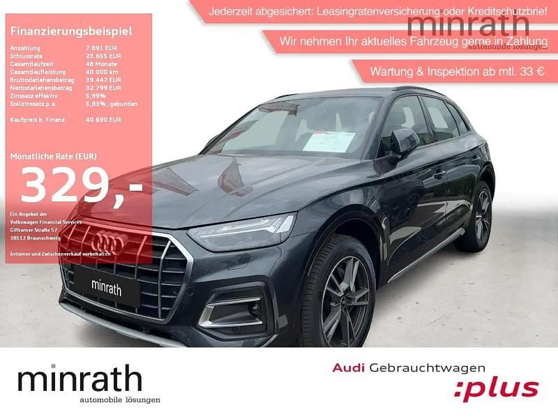 Manhattangrau metallic Gebraucht 2023 Audi Q5 Advanced Plus SUV | 40.540 € (Guter Preis) - Bild 1/4