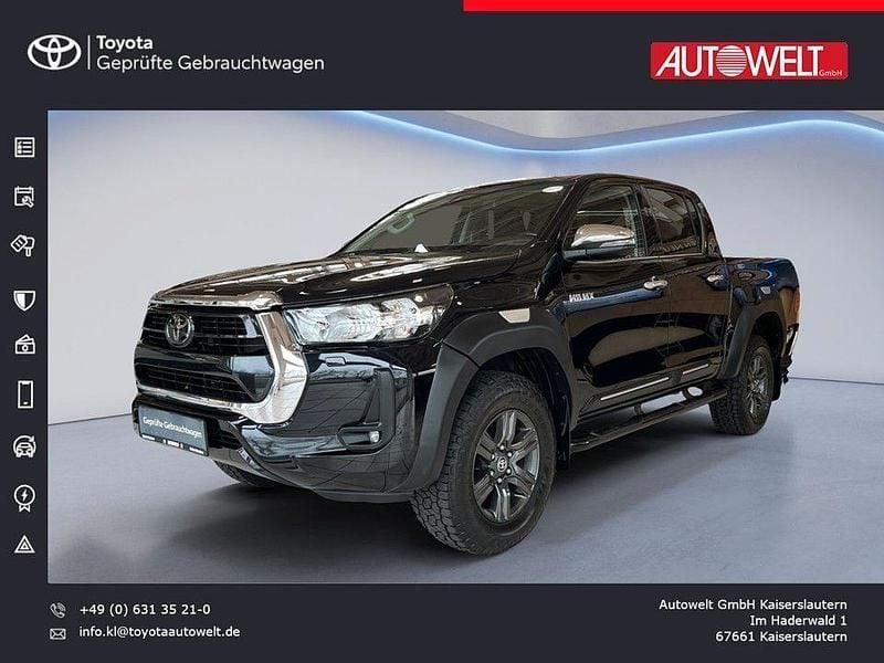 Tiefschwarz mica metallic Gebraucht 2022 Toyota HiLux Comfort Abholung | 38.920 € (Fairer Preis) - Bild 1/4