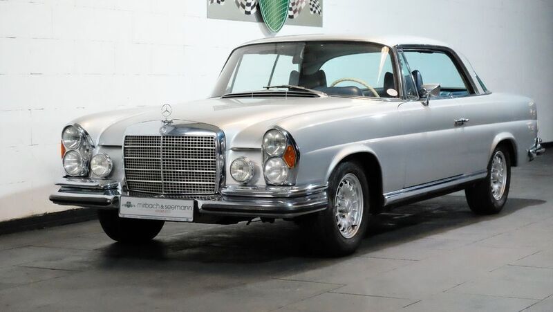 Silber Gebraucht 1970 Mercedes 280 SE Coupé | 78.900 € - Bild 1/4