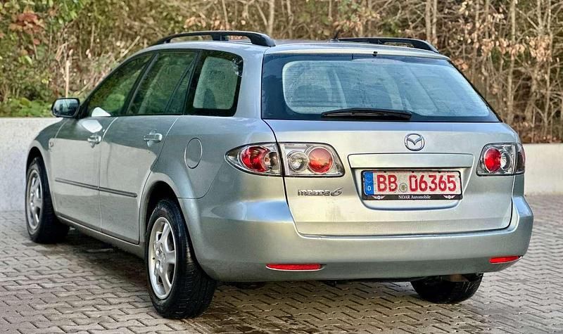Gebraucht Mazda 6 Comfort 120 PS (88 kW) 2005 Silver contrail Kombi