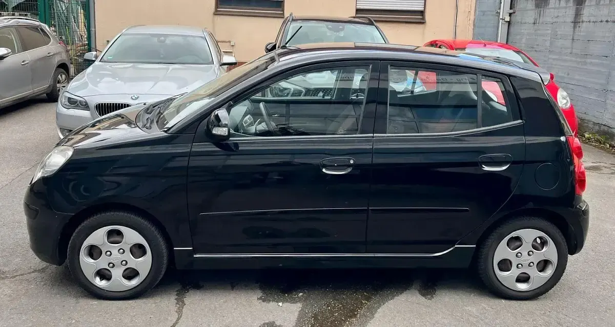 Gebraucht Kia Picanto Sport 65 PS (47 kW) 2009 Schwarz Kleinwagen