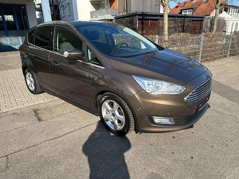 Gebraucht Ford C-MAX Titanium 150 PS (110 kW) 2015 Toffeebraun metallic Van / Kleinbus