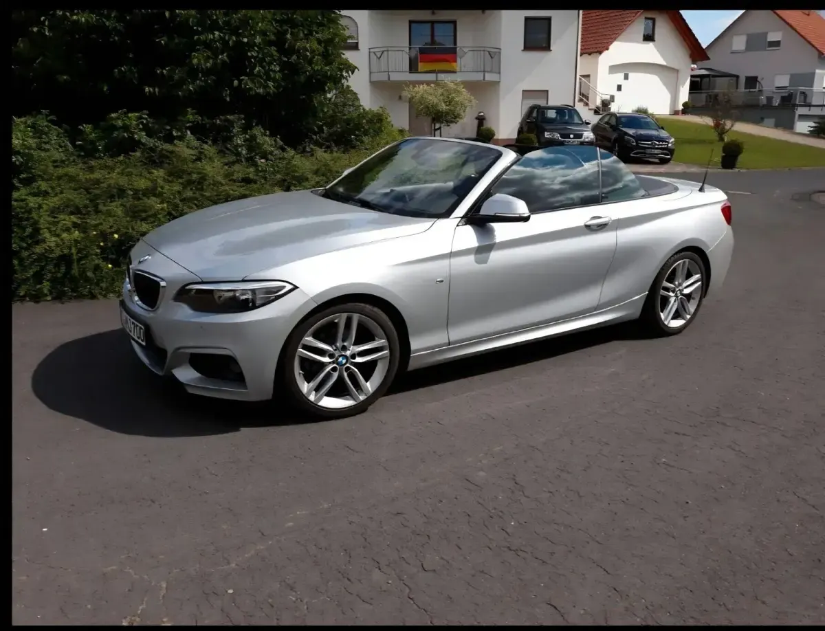 Gebraucht BMW 218 M Sport 136 PS (100 kW) 2016 Silber Cabrio
