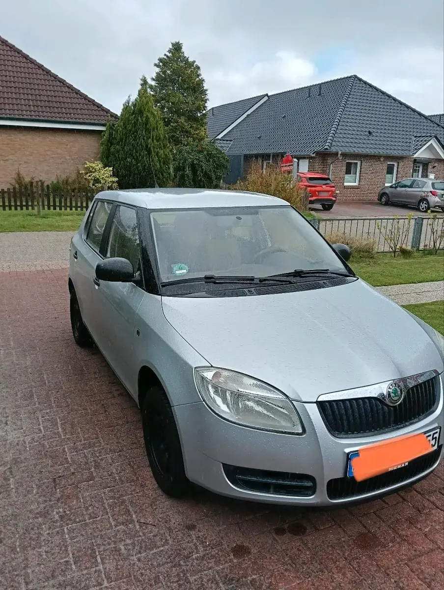 Gebraucht Skoda Fabia 65 PS (47 kW) 2009 Silber Kleinwagen
