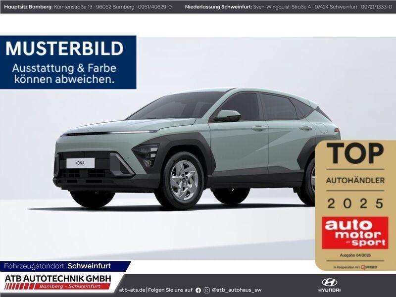 Gruen Neu 2025 Hyundai Kona Select SUV | 23.680 € (Superpreis) - Bild 1/4