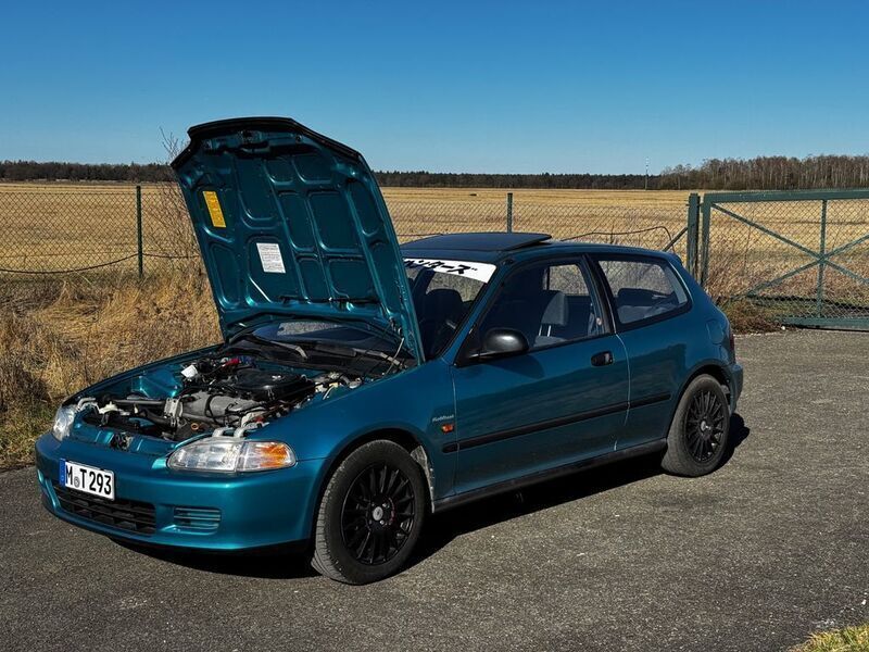 Blau Gebraucht 1995 Honda Civic Coupé | 3.850 € - Bild 1/4